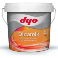 Dyo Dyosen Su Bazlı Silikonlu Soft Mat İç Cephe Boyası 2.5 lt Rozet Gümüşü Duvar
