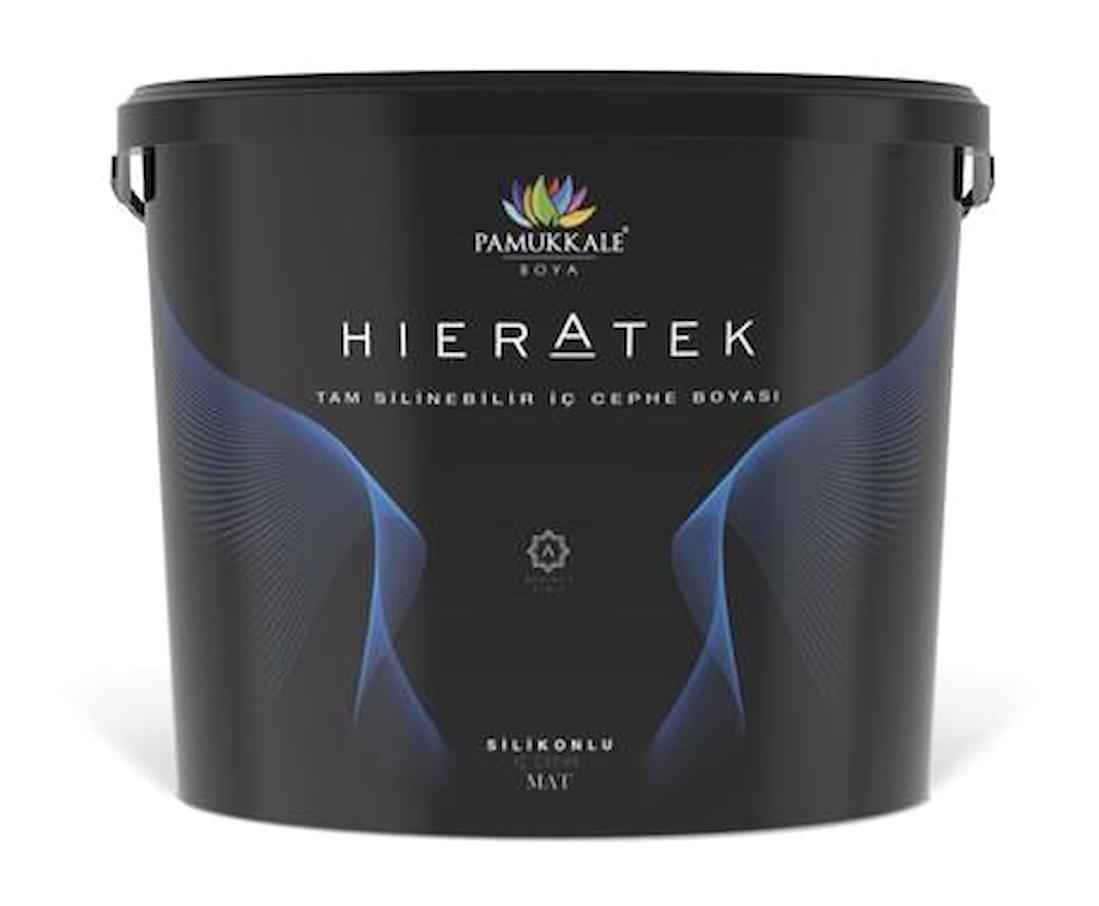 Pamukkale Hieratek Su Bazlı Silikonlu İpeksi Mat İç Cephe Boyası 7.5 lt Antrasit Gri Ral