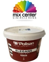Polisan Elegans Su Bazlı Yarı Mat İç Cephe Boyası 2.5 lt Bora Grisi