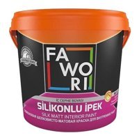 Fawori Su Bazlı Silikonlu İpeksi Mat İç Cephe Boyası 2.5 lt Kırık Beyaz