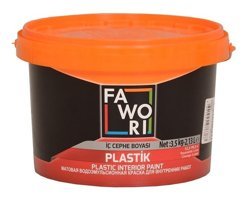 Fawori Su Bazlı Plastik Mat İç Cephe Boyası 2.5 lt Somon