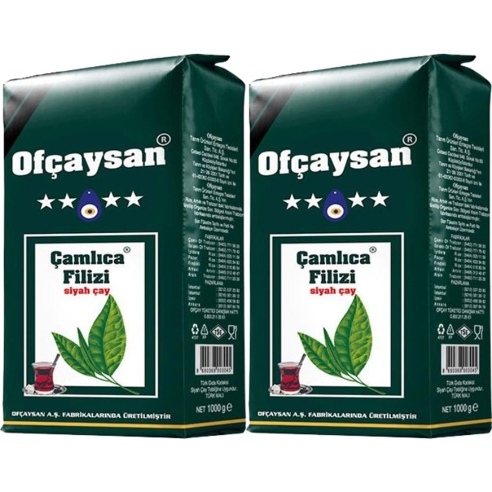 Ofçay Filiz Dökme Çay 2x2 kg