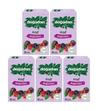 Doğadan Böğürtlenli Bardak Poşet Çay 20x5'li