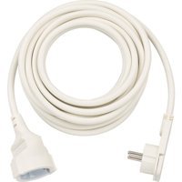 Brennenstuhl Comfort Line-IP20 3500 W Kalın Topraklı 1'li 5 m Uzatma Kablosu Beyaz
