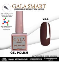 Gala Smart 244 Bordo Kalıcı Parlak Oje