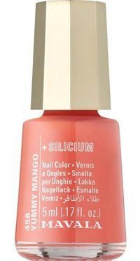 Mavala Yummy Mango Nar Çiçeği Kalıcı Simli Simli Oje