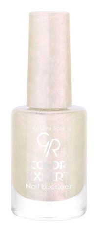 Golden Rose No166 Beyaz Simli Parlak Oje