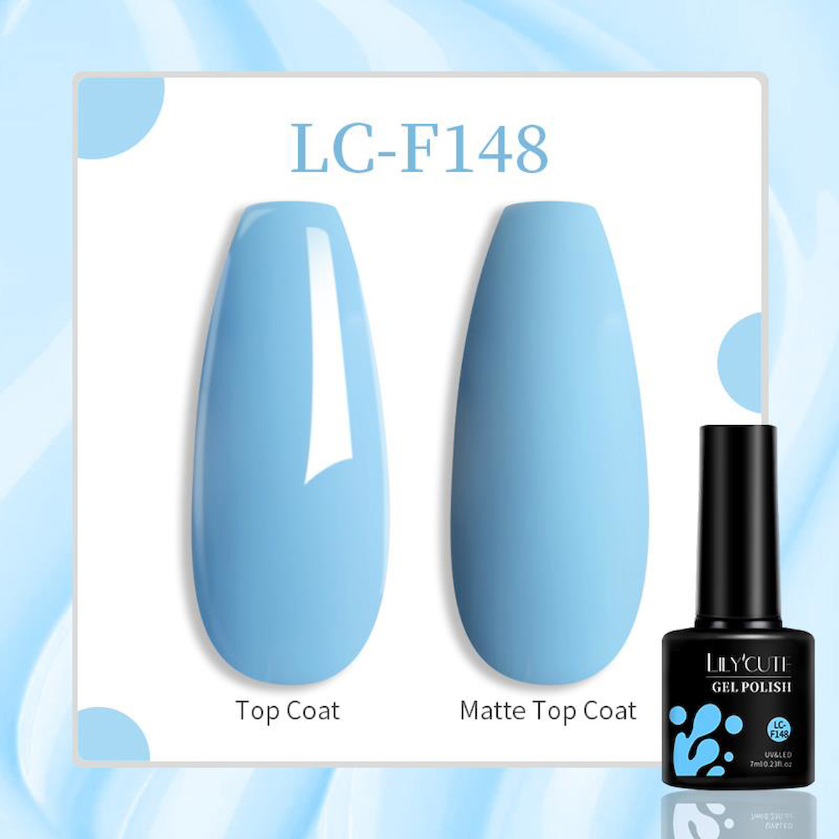 Patrisa Nail F148 Mavi Kalıcı Mat Oje