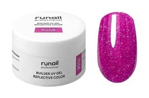 Runail 9658 Pembe Kalıcı Simli Parlak Oje