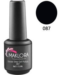 Maklora 87 Siyah Kalıcı Parlak Oje
