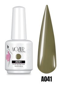 Mozıur A041 Haki Kalıcı Parlak Oje