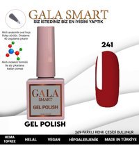 Gala Smart No241 Kırmızı Kalıcı Parlak Oje