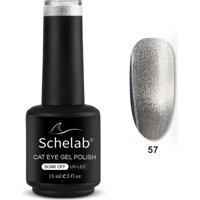 Schelab 57 Gri Kalıcı Simli Metalik Oje