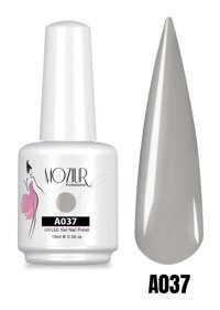 Mozıur A037 Gri Kalıcı Parlak Oje
