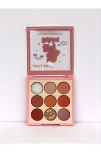 Roesia Rose Cosmetics New Unicorn Krem Metalik Far Paleti