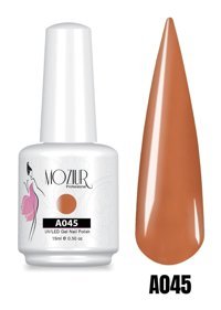 Mozıur A045 Kahve Kalıcı Parlak Oje