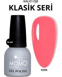 Momo Professional K096 Mercan Kalıcı Parlak Oje