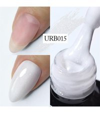 UrSugar URB015 Beyaz Kalıcı Simli Parlak Oje