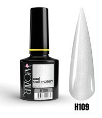 Mozıur H109 Gümüş Kalıcı Simli Parlak Oje