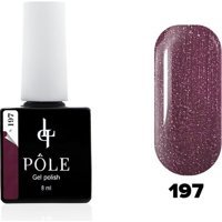 Pole Professional 197 Mor Kalıcı Simli Parlak Oje