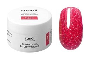 Runail 9657 Pembe Kalıcı Simli Parlak Oje