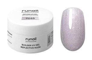 Runail 9648 Pembe Simli Parlak Oje