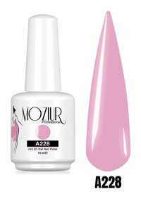 Mozıur A228 Pembe Kalıcı Parlak Oje