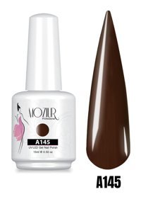 Mozıur A145 Kahve Kalıcı Parlak Oje