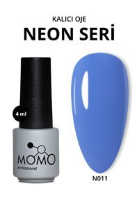 Momo Professional N011 Mavi Kalıcı Parlak Oje
