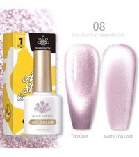 Born Pretty 8 Pembe Kalıcı Simli Parlak Oje