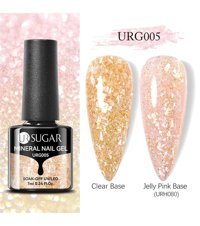 UrSugar URG005 Altın Kalıcı Simli Parlak Oje