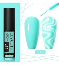 Lily Cute L11 Yeşil Kalıcı Düz Oje