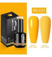 Born Pretty BG021 Turuncu Kalıcı Parlak Oje