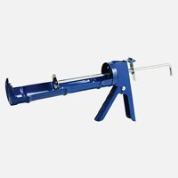 Alpha Tools Kalın Uçlu Metal Silikon Tabancası Mavi