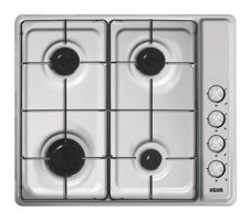 Uğur UEO 6040W0 IIY 1R1 Doğalgazlı Paslanmaz Çelik 4 Gözlü Inox Set Üstü Ocak