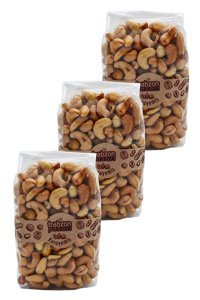 Trabzon Pazarı Kavrulmuş Tuzlu Kaju 3x260 gr