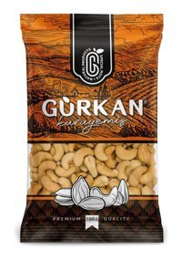 Gürkan Kuruyemiş Kavrulmuş Tuzlu Kaju 90 gr