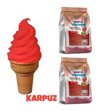 Happy Icecream Premium Soft Karpuzlu Dondurma Tozu 2x750 gr