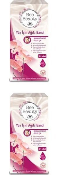 Bee Beauty 2x24 Adet Yüz Ağda Bandı