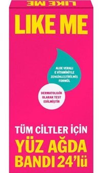 Like Me 24 Adet Yüz Ağda Bandı