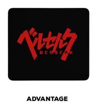 Advantage Baskılı 24x29 cm Mousepad Siyah