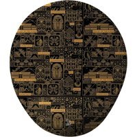 Flipped Egypt Bilek Destekli 20x25 cm S Gaming Mousepad Çok Renkli