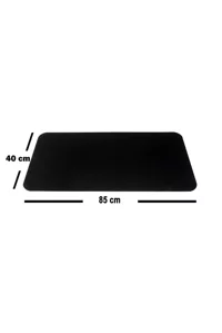 Daytona 40x85 cm Gaming Mousepad Siyah