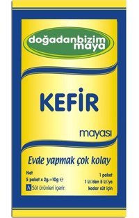 Doğadan Bizim Gıda Kefir Mayası 15x2 gr + Gıda Termometresi