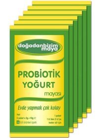 Doğadan Bizim Gıda Probiyotik Yoğurt Mayası 30x2 gr + Gıda Termometresi