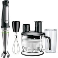 Braun MQ7075X Multiquick 7 1000 ml Plastik Çift Bıçaklı 3'lü Büyük Blender Seti Siyah