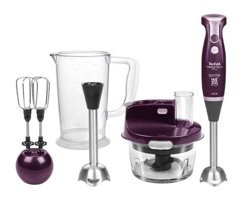 Tefal Masterblend Activflow Pro 1500 ml Plastik Çift Bıçaklı 3'lü Büyük Blender Seti Mor