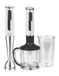 Raks Joy Mix 1200 ml Plastik Turbolu 4 Bıçaklı 5'li Büyük Blender Seti Beyaz