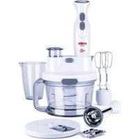 Stilevs Mago Pro 1000 ml Plastik Turbolu Çift Bıçaklı 3'lü Büyük Blender Seti Beyaz