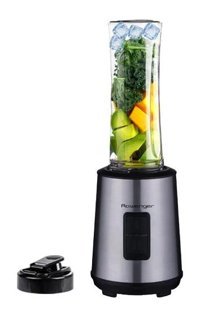 Rowenger Fitmix 600 ml Plastik Kişisel Turbolu 4 Bıçaklı İkili Mini Smoothie Blender İnox